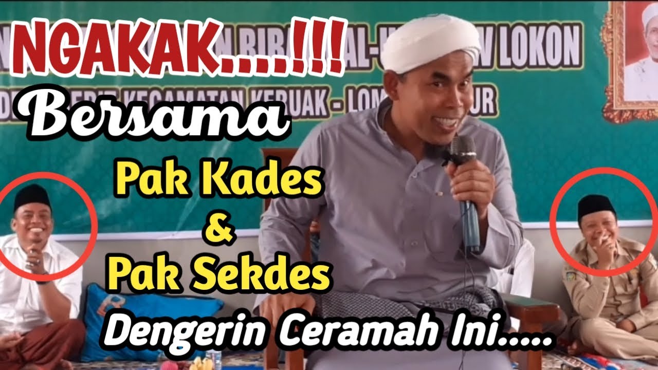 Full Ngakak Sampai Akhir Pengajian || Ceramah Maulid Lucu TGH. Adnan Muharrits, QH.Lc