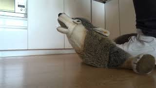 Nike Air Force 1 Af1 Stomp And Trample Big Plush Stuffed Animal Wolf