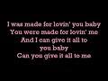 I Was Made For Lovin&#39; You~Kiss~Lyrics