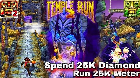 25K Meter, 25K Diamonds! 💎 The Darkest Challenge Begins Temple Run 2 – Spooky Ridge Edgar Twiggen B