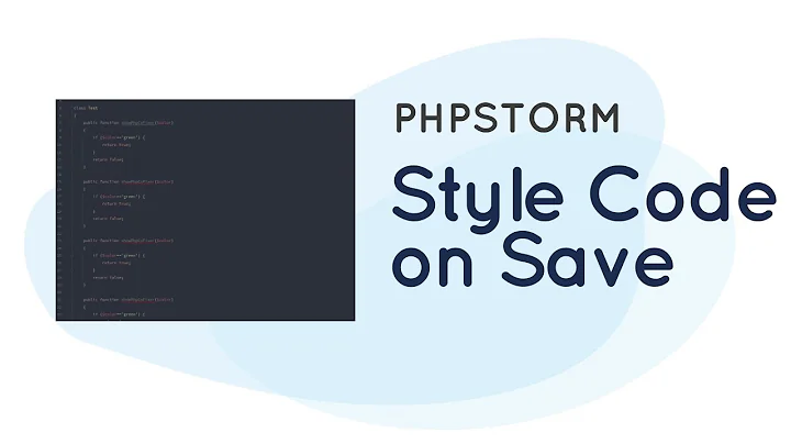 How to auto style your PHP code with PHPStorm