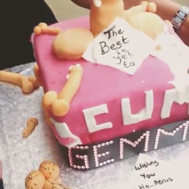 Irish Hen Night and the Penis Cake