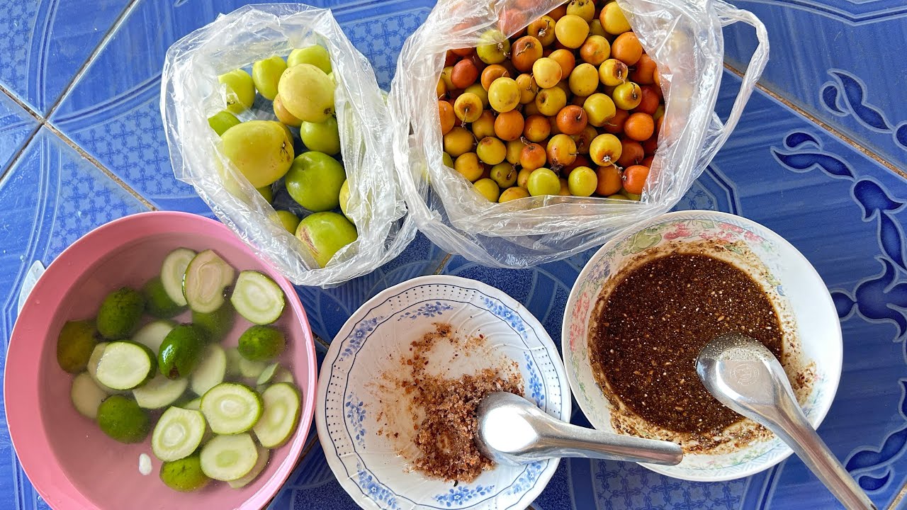 กินส้มกันจ้า มะม่วงป่า พุทรา อร่อยสุดๆๆ