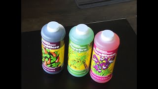 General Hydroponics Nutrients Unboxing