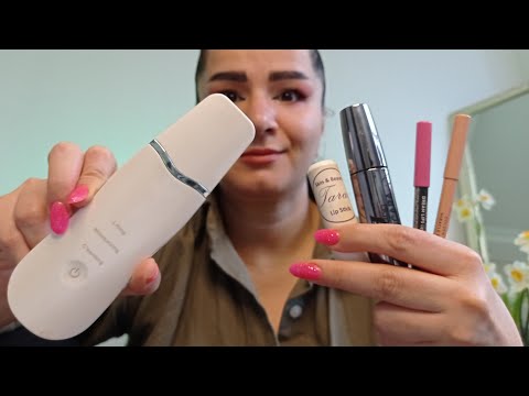 asmr doing your makeup in 4 minutes👑🏖🎧#asmr