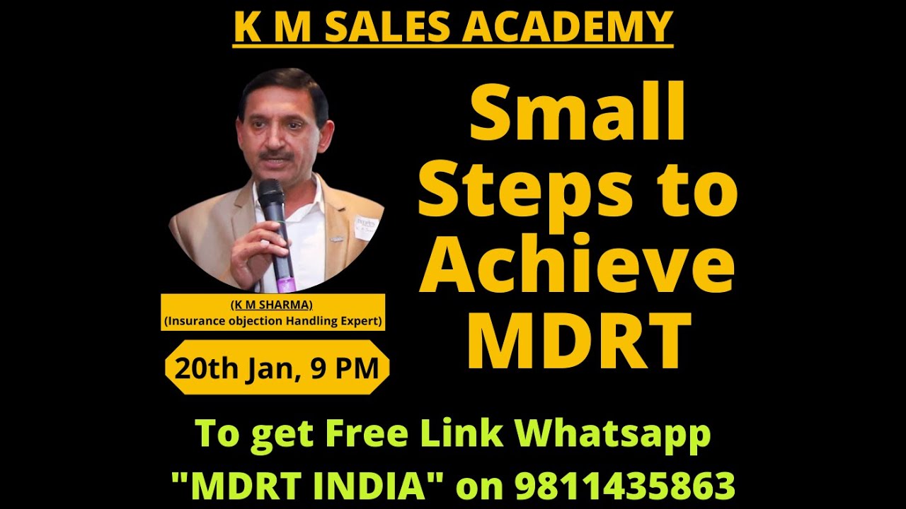 Small Steps To MDRT In 2021 Earn Rs 100000 With Your Insurance small-steps-to-mdrt-in-2021-earn-rs-100000-with-your-insurance