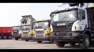 Презентация Строительной Техники Scania Сибтракскан