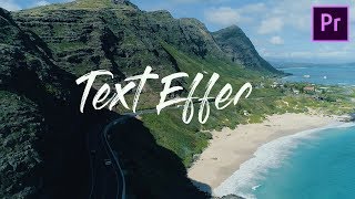 Beautiful Destinations テキストエフェクトのやり方