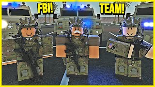 FBI TEAM! | Perris, California (Roblox)