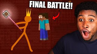 HEROBRINE VS THE KING! | Animation vs Minecraft Shorts 30