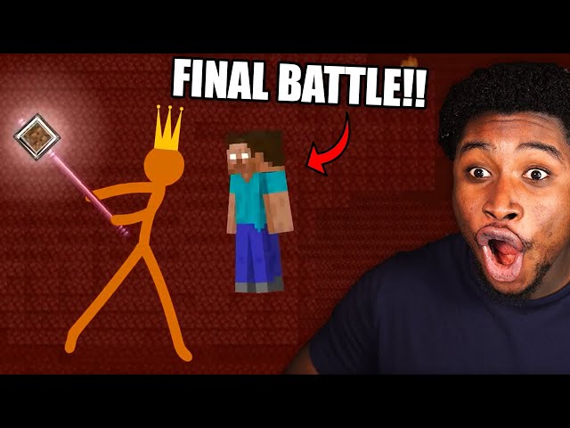 HEROBRINE VS THE KING! | Animation vs Minecraft Shorts 30 class=