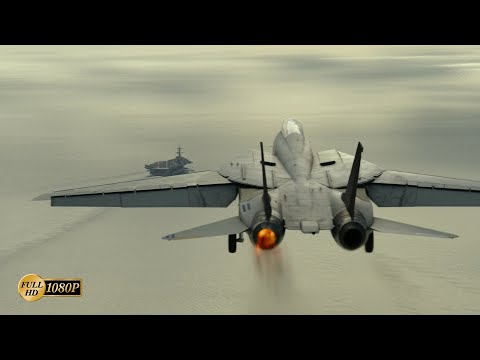 F-14 emergency landing scene | Top Gun: Maverick [Full HD]