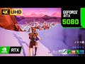 Fortnite : RTX 5080 FREE Rosette Tigress Skin Gameplay ( 4K Max Settings RTX ON )