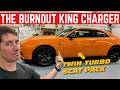 NEW DODGE CHARGER IS BACK IN THE FIGHT *WITH A 550HP ENGINE + MEGA BURNOUTS*