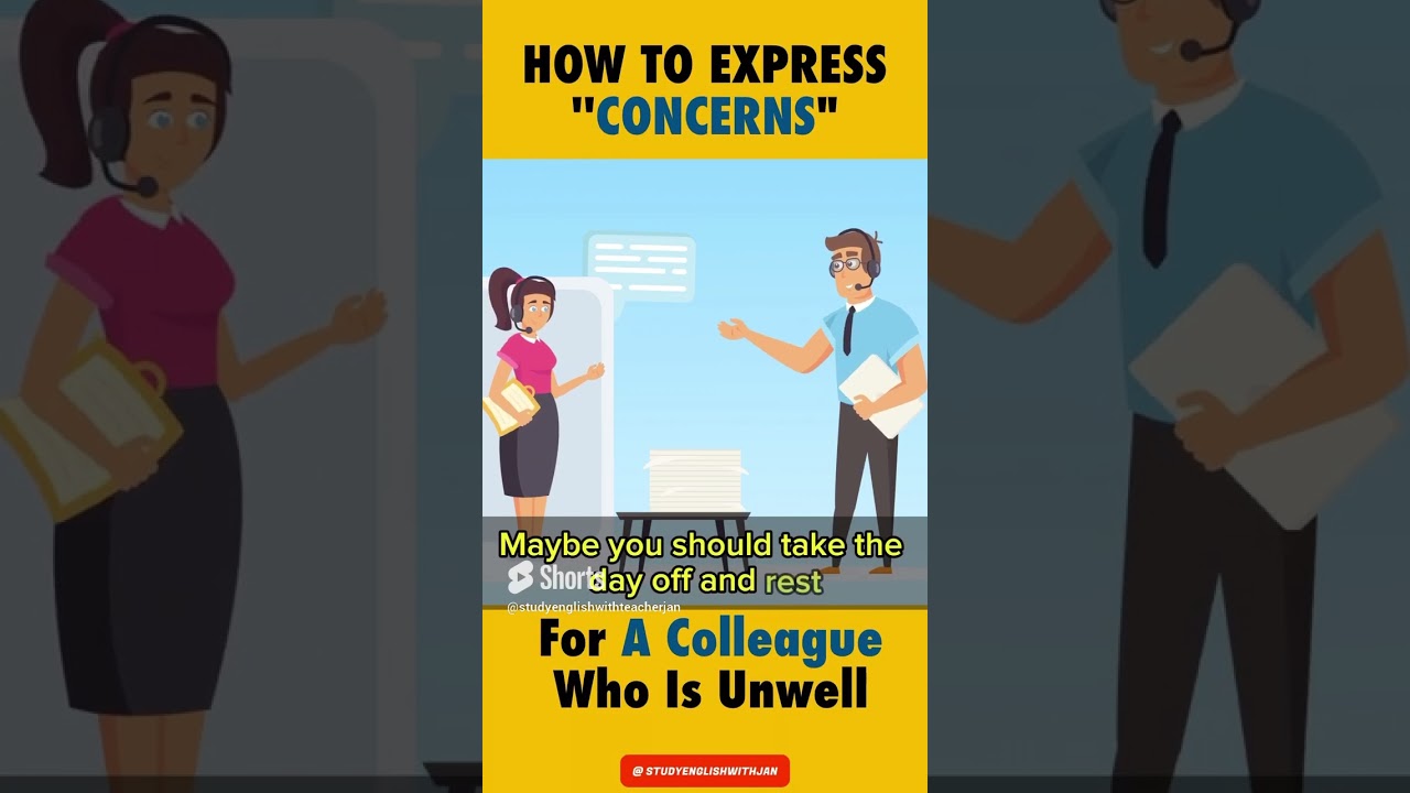 Expressing Concern for a 🤢Sick Co-worker in English: Helpful Phrases