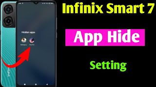 infinix smart 7 me app hide kaise kare | infinix smart 7 app hide setting | infinix me app hide screenshot 5