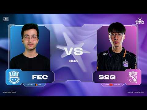Official broadcast of FEC vs S2G game 3