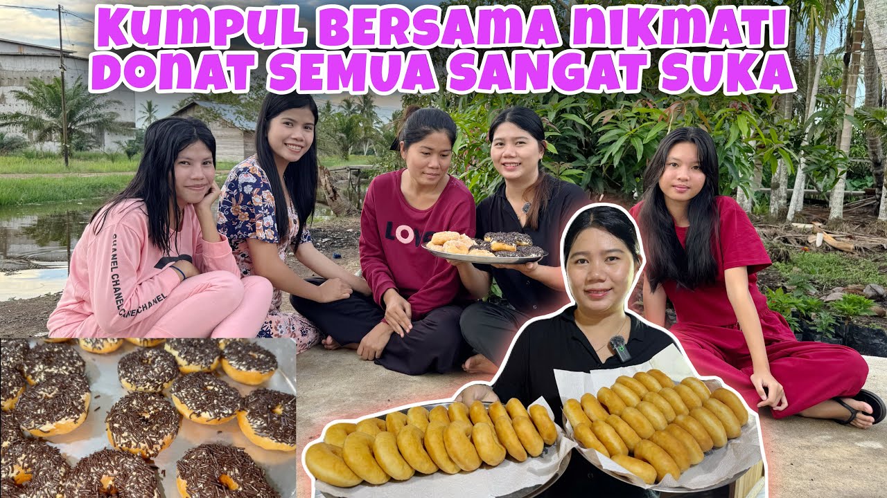 BIKIN DONAT LEMBUT KESUKAAN KELUARGA