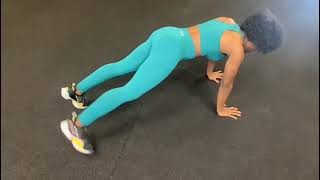 Plank Step Out Demo
