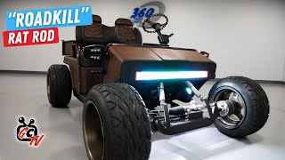 Rat Rod Golf Cart - Old EZGO Totally Custom 'Roadkill' - GolfCartingTV