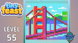 Tiny Feast Hard Level 55: Gameplay Solution