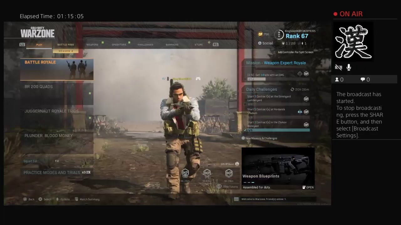 KingSilentKill13's Live PS4 Broadcast