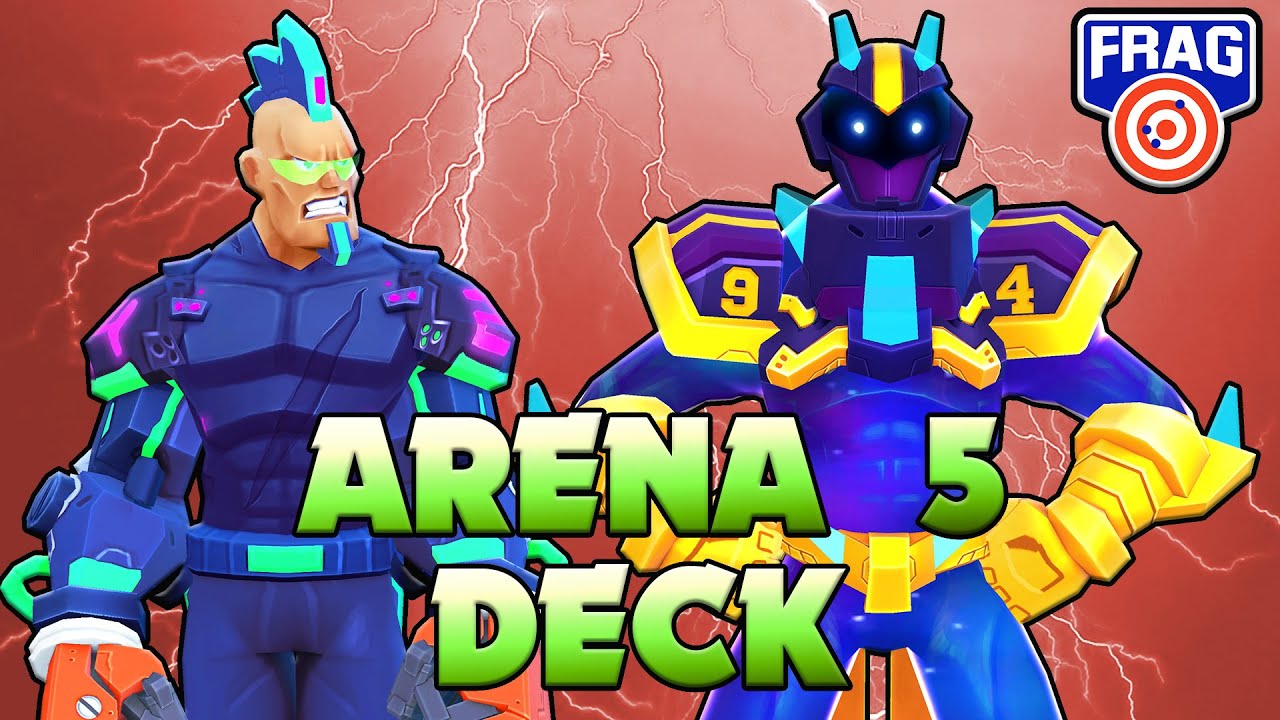Why do I get AI Level 14's against my Arena 5 Deck #FRAG Pro Shooter