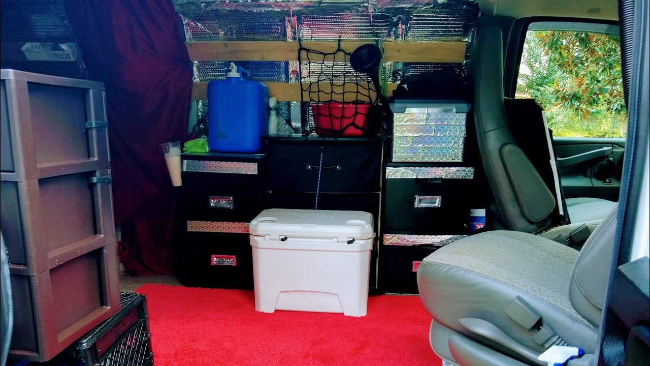 Simple van build additions 😀 van life YouTube