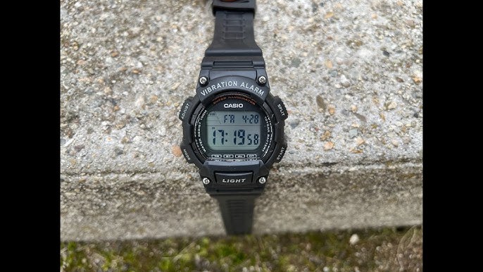 Casio W-736H Watch with Vibration Alarm - Full Review 
