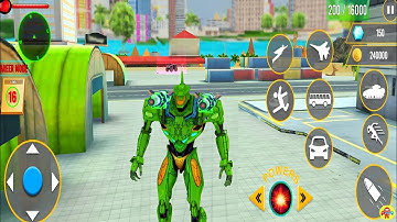 Robot Ordu Otobüsü Oyunu #8 - Prime Multiple Army Bus Robot Car Transformation - Android Gameplay