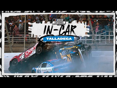Corey LaJoie's wild ride across the Talladega finish line | In-Car Camera | NASCAR