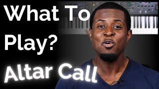 What To Play During Altar Call For Church Chords