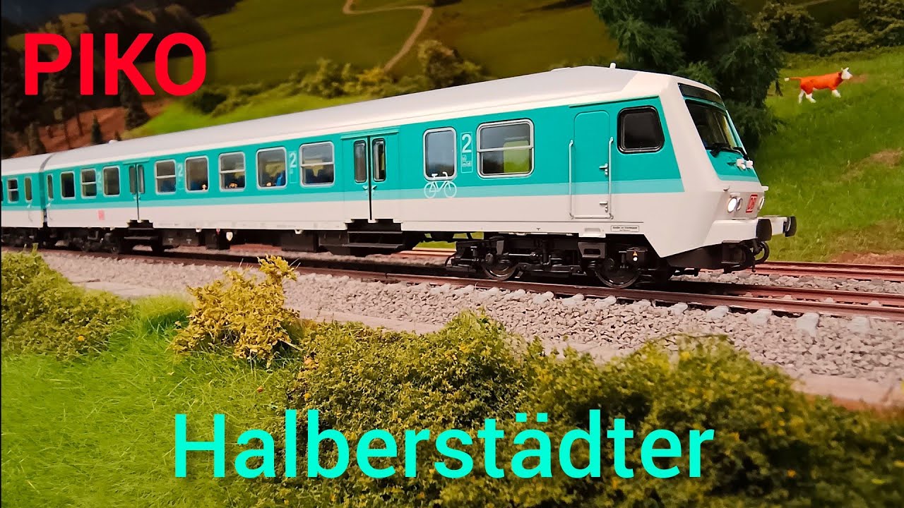 Vorstellung der Piko Neuheit 2025 Halberstädter Mitteleinstiegswagen. Digitale Modelleisenbahn H0.