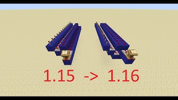 Wahlschalter Fix, signal strength decoder, Update 1.16, Tutorial, Minecraft, Redstone