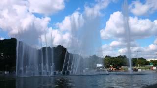 фонтан в парке Горького