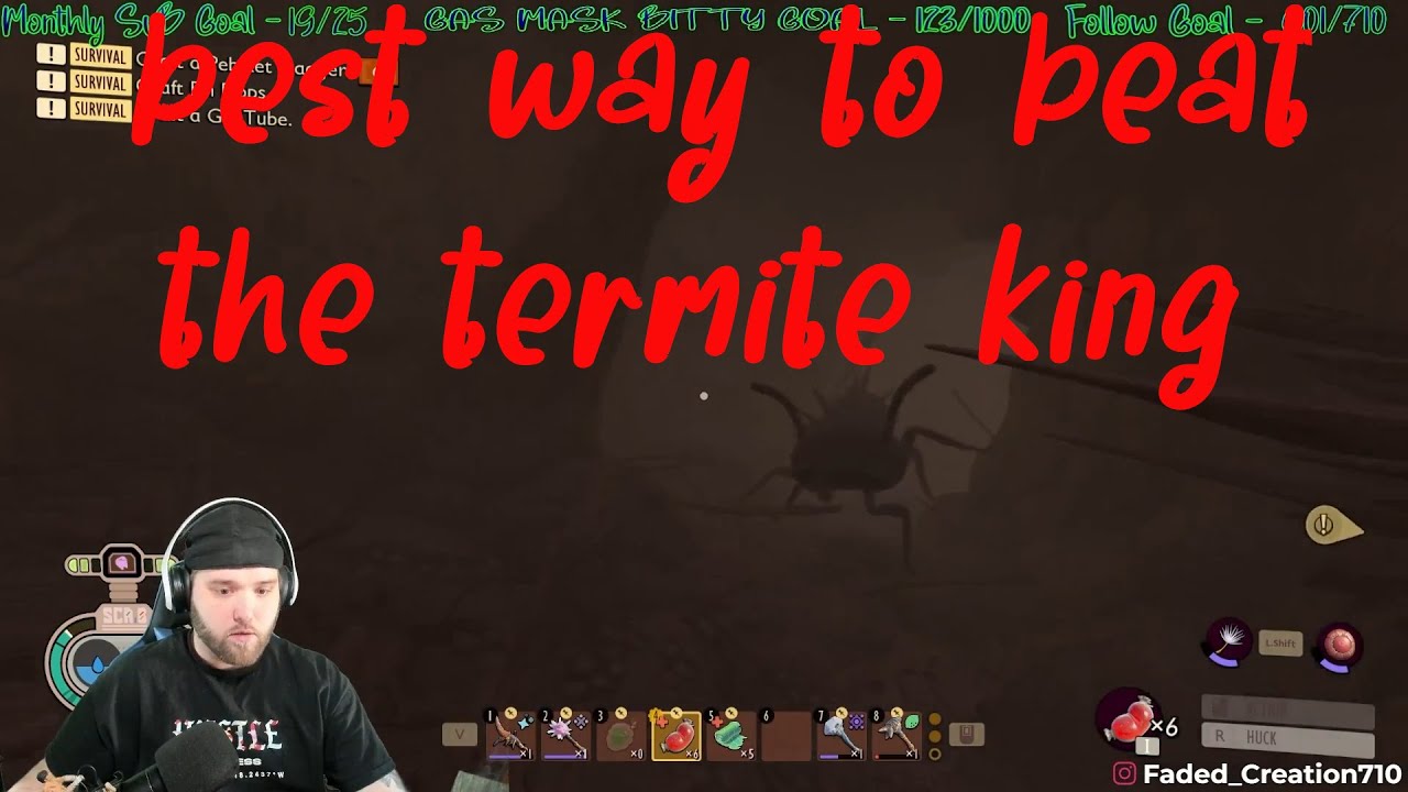 how to defeat the termite king in grounded. easiest and safest method 
