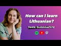 Expert advice on learning lithuanian as a foreign language  dovil gudzineviit the ink well 24