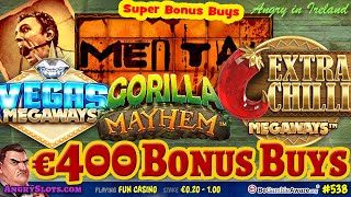 SLOTS BONUS BUYS - Mental *Super Bonus*, Vegas Megaways, Extra Chilli Megaways & more. screenshot 2