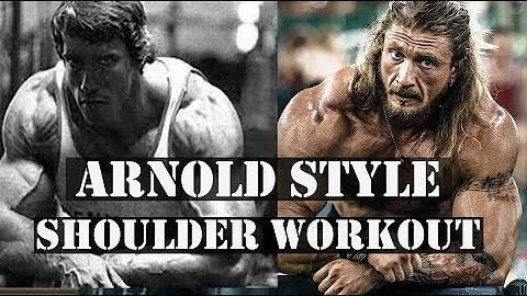 #gym #workout #shoulderworkout Arnold Style - Shoulder Workout