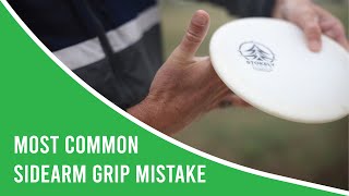 The Correct Grip For Sidearm/Forehand Grip & The Most Common Mistake