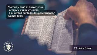 Jehová es Bueno -Salmo 100:5 | 22 de Octubre 2023 | Claudio Pougy Jehová es Bueno -Salmo 100:5 | 22 de Octubre 2023 | Claudio Pougy