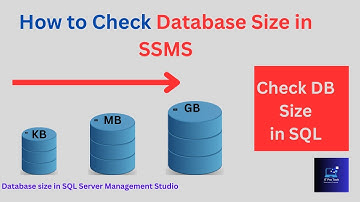 How To check database size in SSMS | view database in SQL Server | डेटाबेस साइज कैसे चेक करे