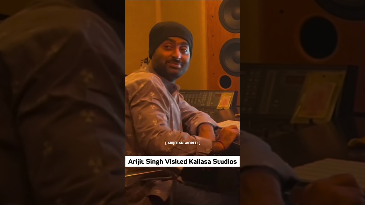 Arijit Singh Visited Kailasa Studios 🤩❤️‍🔥 Exclusive Video