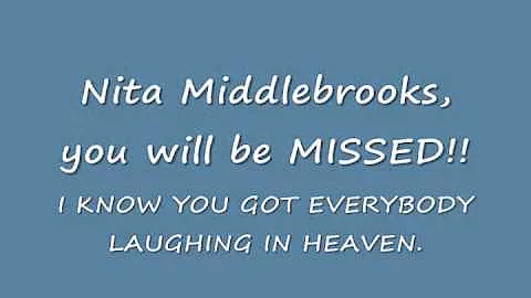 TO ANITA MIDDLEBROOKS.