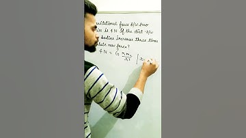 Numericals || GRAVITATION || #shorts || 9th Science || Chapter-10 ||