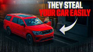 They Can Steal Your Car in 30 Seconds Without A Key