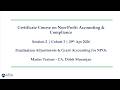 Cohort 3- Session 2 - Finalisation Adjustments and Grant Accounting