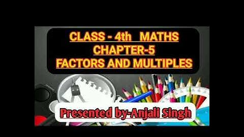 CLASS-4TH । MATHS । CHAPTER-5। Exercise-5.6