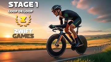 Zwift Games - Sprint Race 1 - Loop de Loop (B)