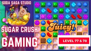How to play Candy Crush Soda Saga Level #77 & #78 | #gameplay #puzzle #kinggames #candycrushsaga screenshot 2